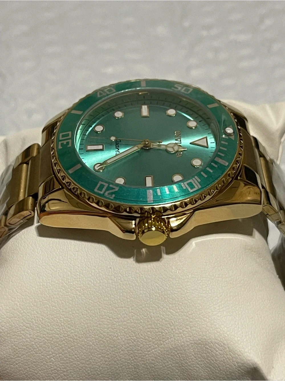 Invicta Diver Meridian Men's Watch - 42mm, Gold & Black Dial